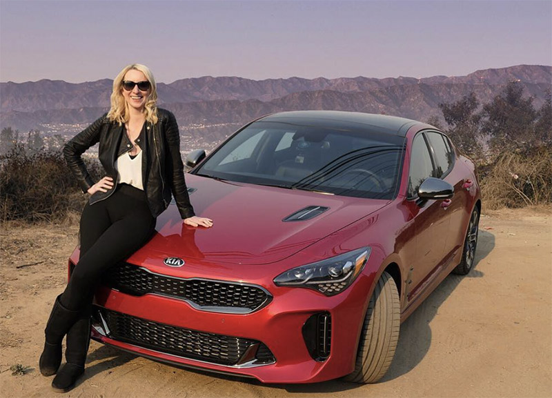 Emma Loggins - 2017 - 2018 KIA Stinger Ambassador